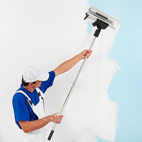 Miniatura 2 de Juego de cuchillas de acero inoxidable para paneles de yeso para techos y paredes con mango de aluminio, juego de cuchillos alisadores de masilla,