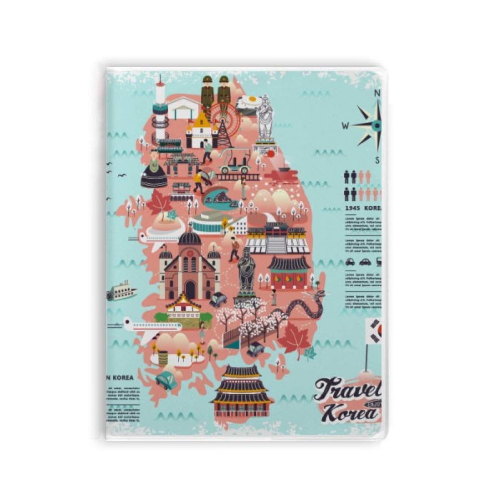 Carnet de notes tendance en couverture souple et papier premium de Corée