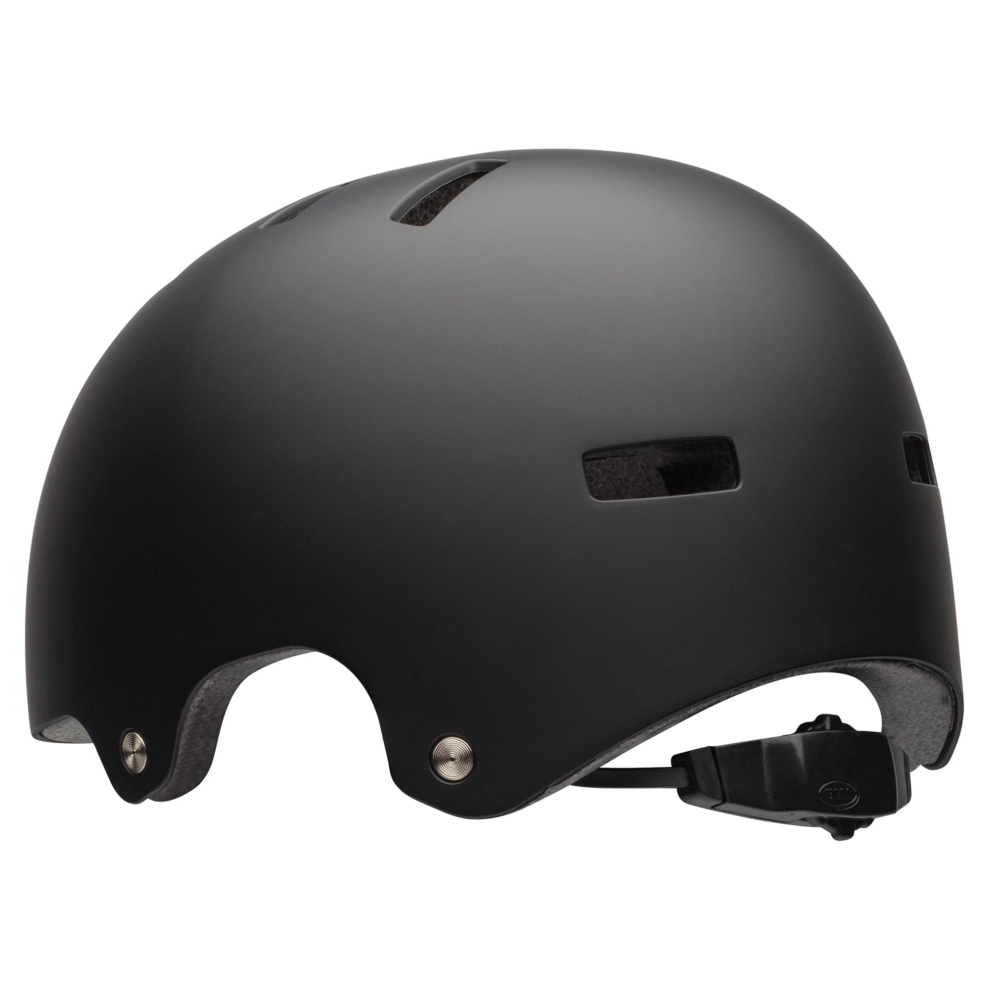 Bell Local Solid CE Helm - Klassischer Skate-Stil, Neue Technologie, bequem & cool, doppelt Zertifiziert für Fahrrad & Skate, Farbe: Schwarz, Größe: M