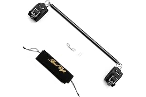 Yoga Spreader Bar: Expandable with 2 Adjustable Straps for Home Gyms and Yoga