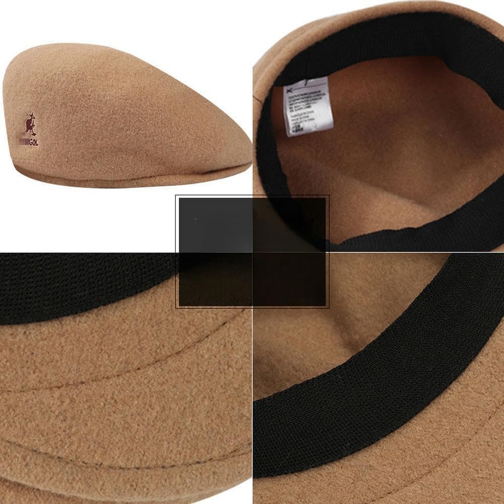 Sombrero De Niño Panadero para Mujeres Sombrero De Boina para Mujeres, Sombrero De Niño Panadero, Gorras De Invierno para Mujeres, Sombreros De Invierno para Damas, Gorra De Moda De, Black, A