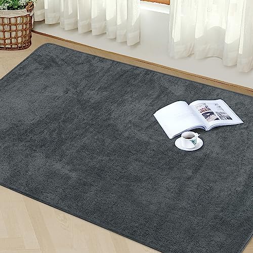 Granbest Premium Thick Area Rugs Resembling Sheep Fur for Living Room