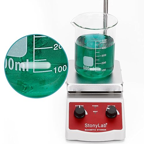 Miniatura 5 de stonylab Juego de barras de agitación magnéticas, 8 piezas recubiertas de PTFE con pinzas, varios tamaños para uso en laboratorio, tipo B