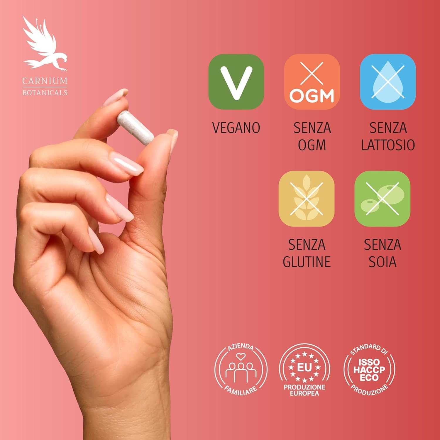 Carnium Botanicals FemCARE & MenoWELL Set Donna – Capsule vegetali con olivello spinoso, Noni, Calcio & Meno Complex con Vitex, Trifoglio rosso e Igname