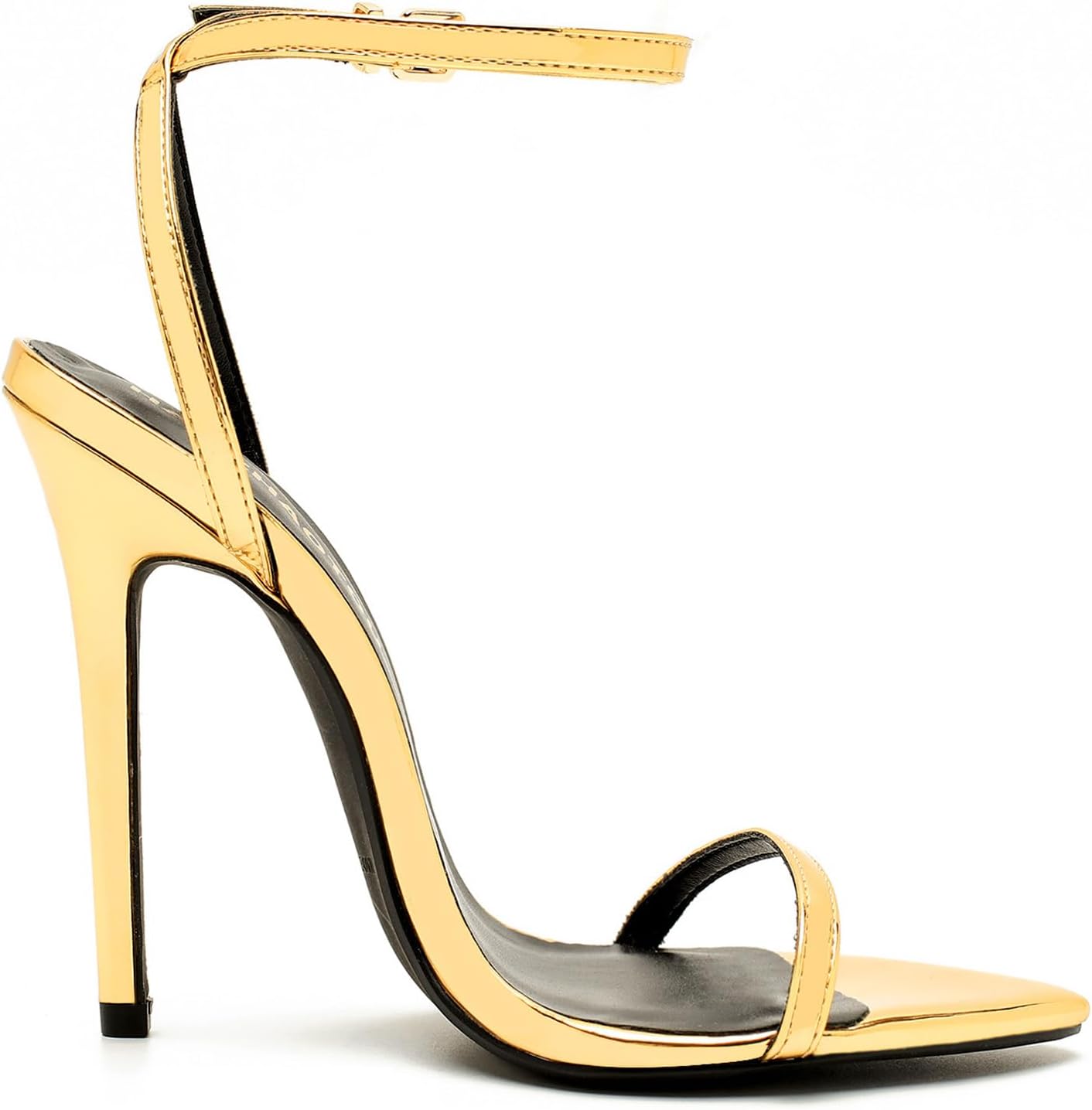 Womens Strappy Lace Up Heels Sexy Stiletto High Heeled Open Toe Strap Summer Dress Shoes
