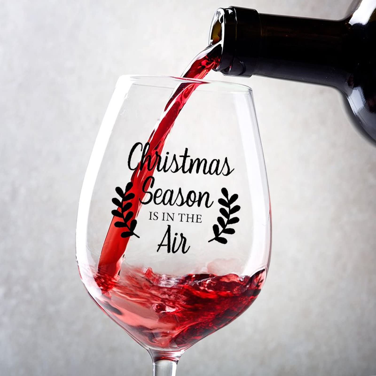 Verres à vin rouge en verre transparent haute pureté lot de 2