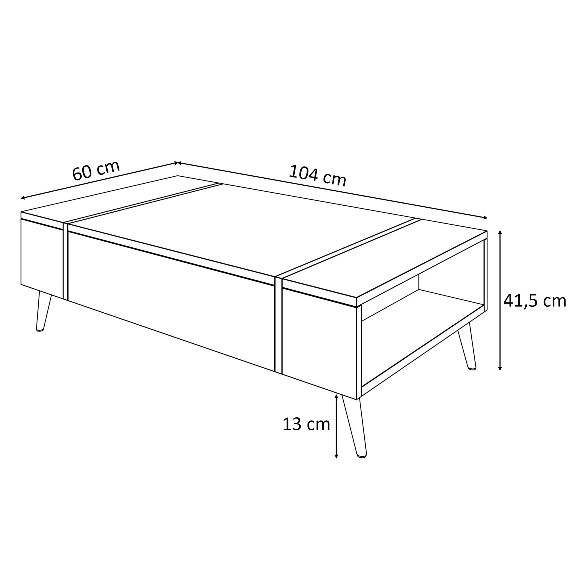 lukmebel Onyx Wohnzimmerset Auf Goldenen Beinen DREI Elemente Elegantes Und Modernes Design Leicht Zu Reinigen Abrieb- Und Kratzfest Laminierte Platte Schwarz