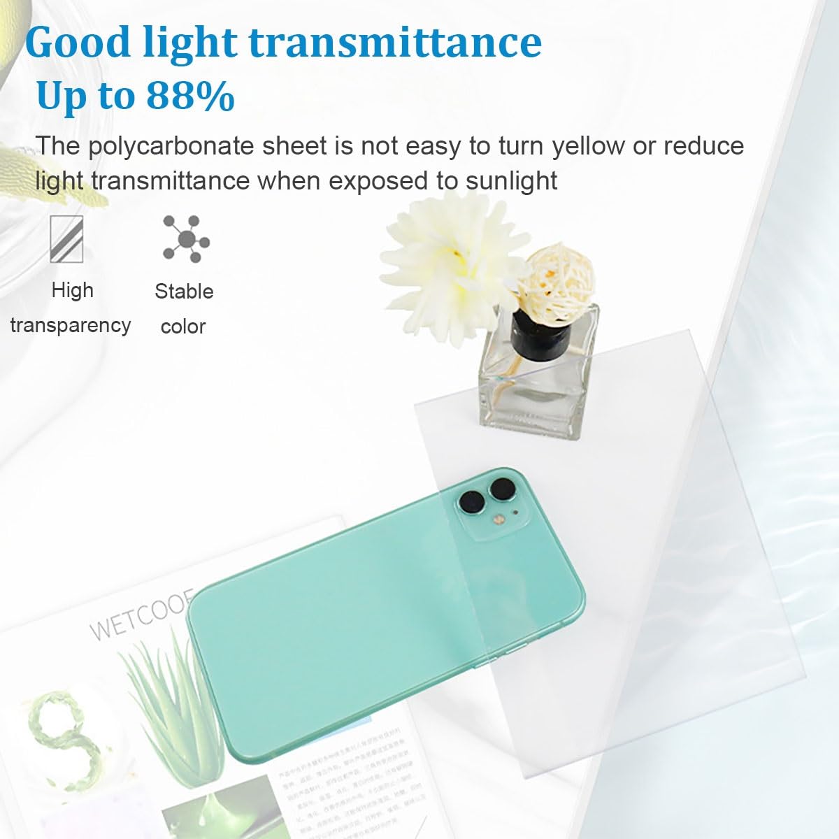 Snapklik.com : Polycarbonate Greenhouse Panels, Weather-Resistant ...