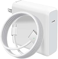 Vista 1 de 96W Charger for MacBook Pro 16 14 Inch Mac Book Air 15 13 Inch M5 M4 M3 M2 M1 2025 2024 2023 2022 2021 Type C Fast Power Adapter Include 6.6ft Type
