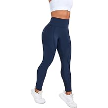 Vivian Back Hidden Pockets Yoga Leggings Buttery Workout Pants Squat Proof Gym Yoga Pants for Women Running Workout
