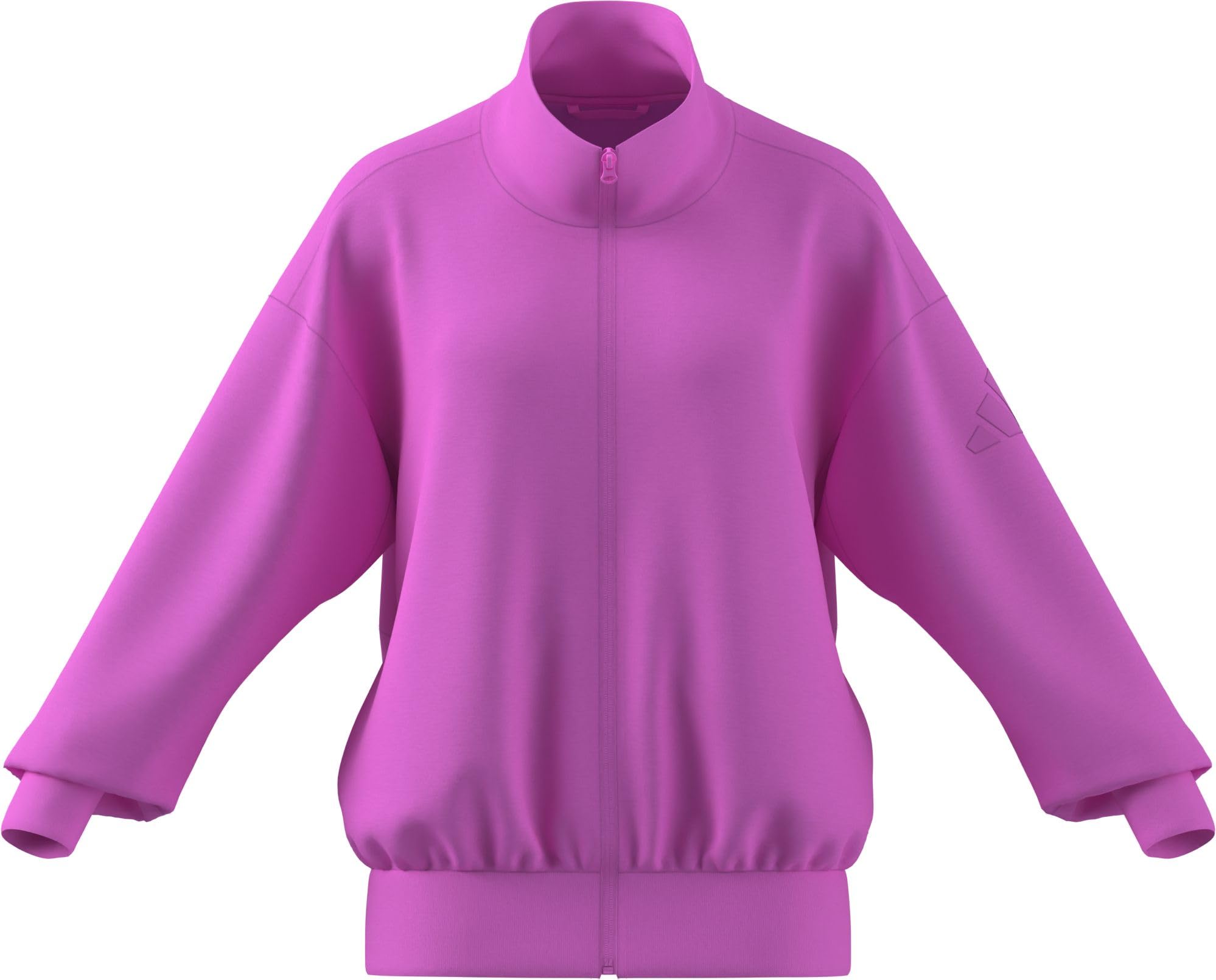 adidas dames SOFT LUX FULL-ZIP TRACKTOP, st tropic bloom, XS