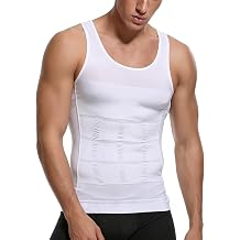 Compression Vest Men Slimming Waist Trainer Shapewear Vest Body Shaper Tank Top Seamless Undershirts