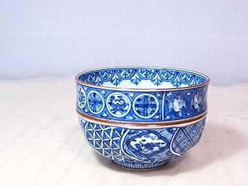 茶道具 青華 福禄寿 胴紐 祥瑞写 水指 平安 高野昭阿弥 造 ／ 染付 京焼 y-5-07063.jpg