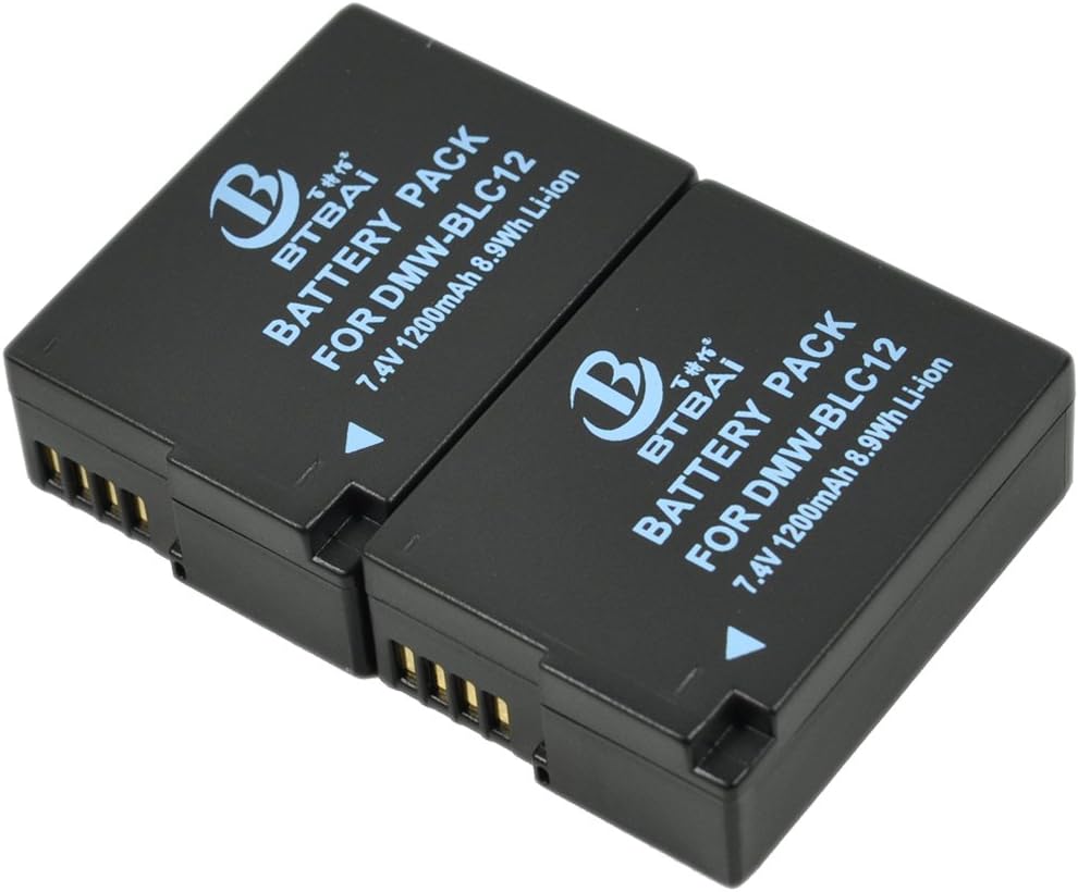 2X BP-DC12 Battery+Charger USB Single for bp-dc12e bp-dc12u bpdc12 bpdc12e bpdc12u q cl typ114 typ116 typ 114 116 v-lux v-lux4 blc12 Camera s1