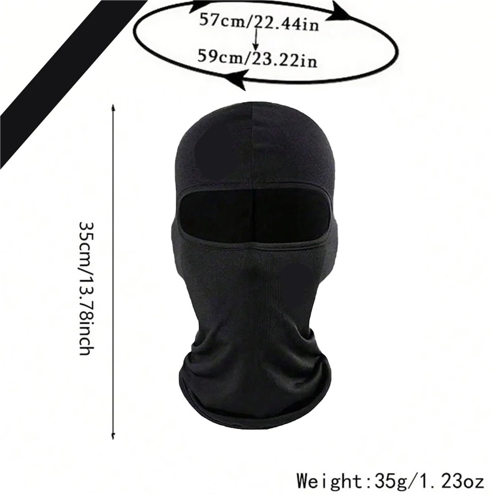 2 máscaras de esquí, Transpirables, Completas, Resistentes al Viento y Polvo, for Ciclismo, Deportes en Todas Las Estaciones para Esquí Ciclismo