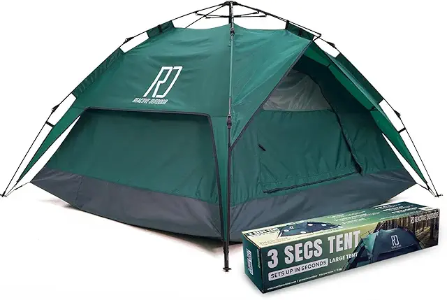 Reactive Outdoor Tent Rental - 3 Second Pop Up Waterproof Camping Tent
