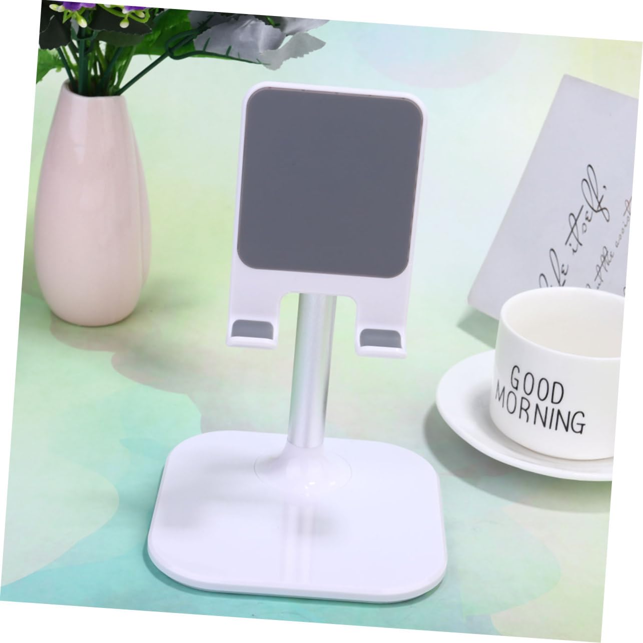 jojofuny 2pezzi Per Smartphone e Tablet Stativo Scrivania Per Videochiamate Accessorio Per e Casa