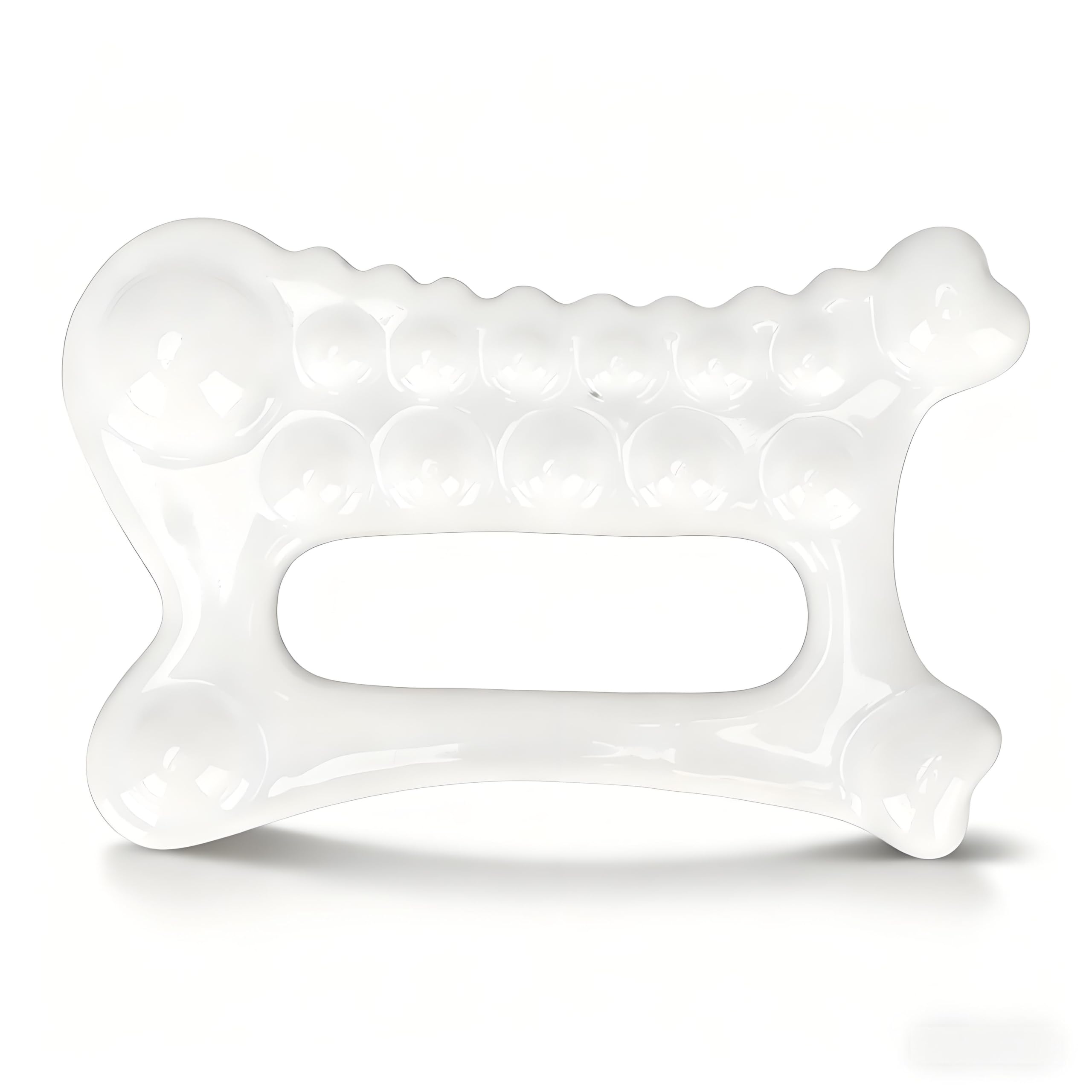 Outil De Massage Gua Sha En Céramique Gua Sha Board Dispositif De Soins de la Peau du Visage Portable Plaque De Grattage Complète du Corps Pour Femmes Adultes Jambes Arrière Bras