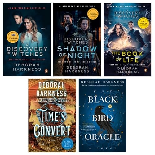 All Souls Series 5-Book Collection Set by Deborah Harkness – Spellbinding Fantasy Romance and Historical Adventure