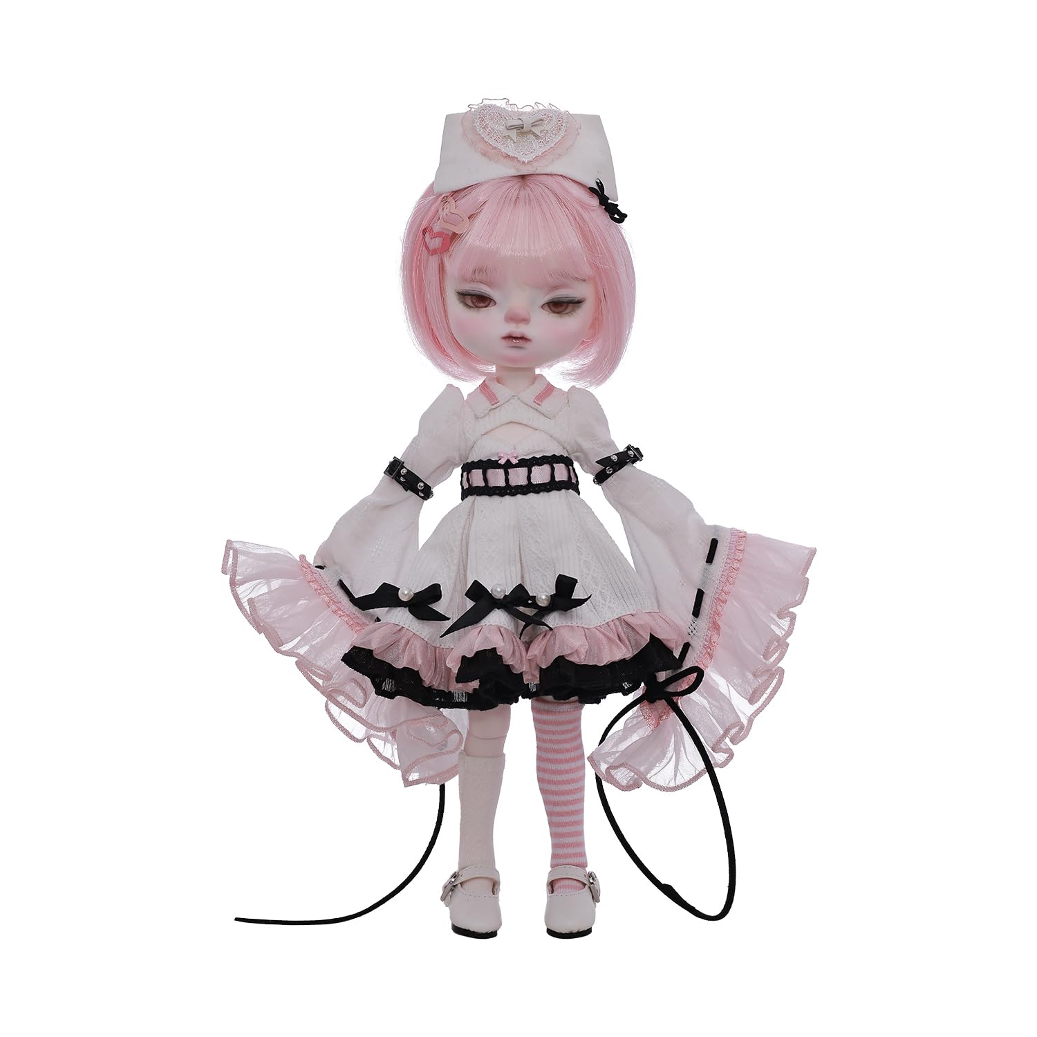 Oueneifs 1/6 Donnabjd Fullset A BJD Doll Resin Toy for 15+ Year Old(Pink)