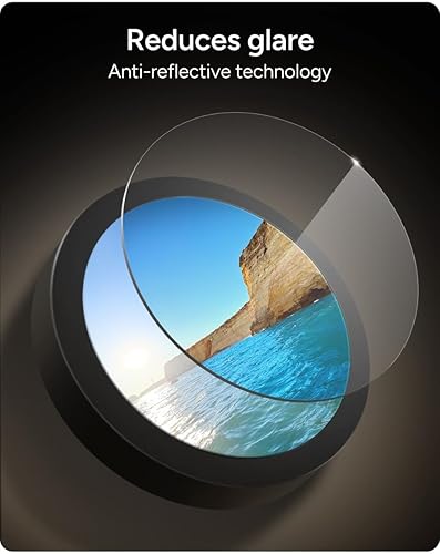 Miniatura 5 de ZAGG Glass Elite - Protector antirreflectante para lente de cámara Google Pixel 9a, máxima protección contra impactos y arañazos, claridad avanzada