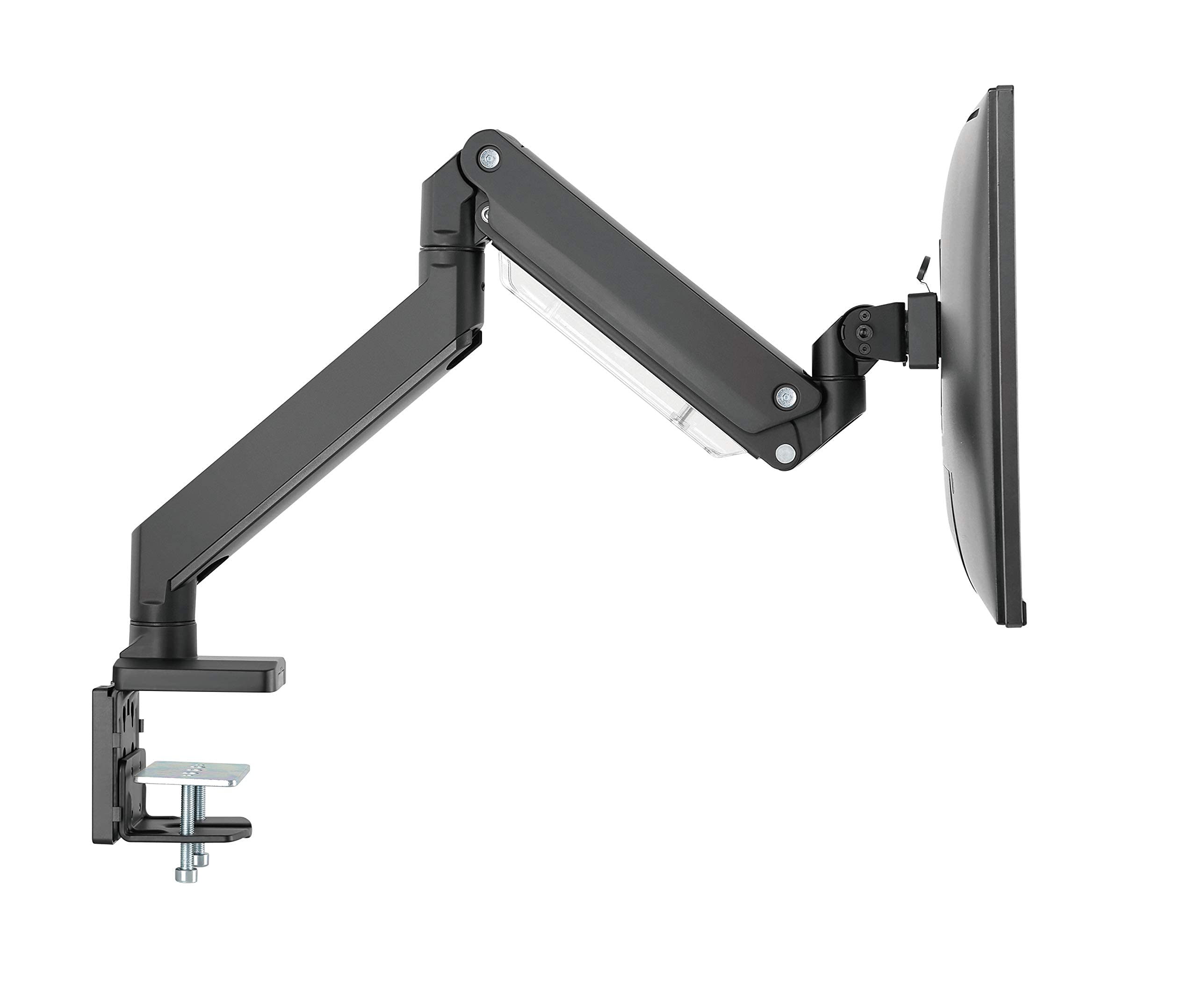 HALTERUNGSPROFI Support avec ressort à gaz Extra fort pour moniteurs LED et LCD jusqu'à 35 pouces 15kg VESA 75x75 100x100 OFFICE-GS512A