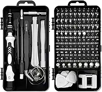 Kit de Chaves de Fenda Precisão 115 Peças, Ferramentas para Reparo e Manutenção de Celular Notebook Tablet, Compacto para Eletrônicos Portáteis