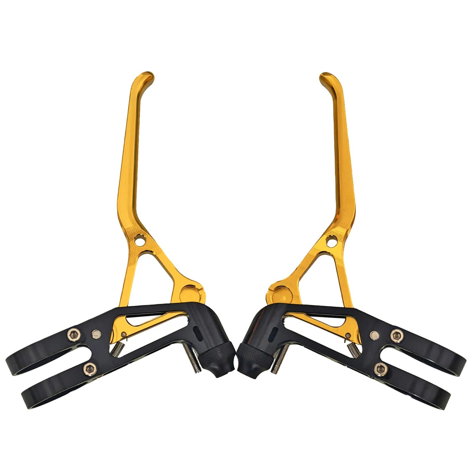Woedpez Handlebars Brake Handles Aluminum Alloy for Mountain Bikes Road Bike Brake Levers