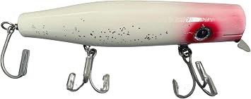Gibbs Lures Danny Surface Swimmer White 7.75" 3.5oz