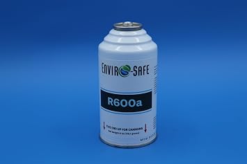 R600a Refrigerant - 1 can, 6oz Can- R600a for HVAC for Use
