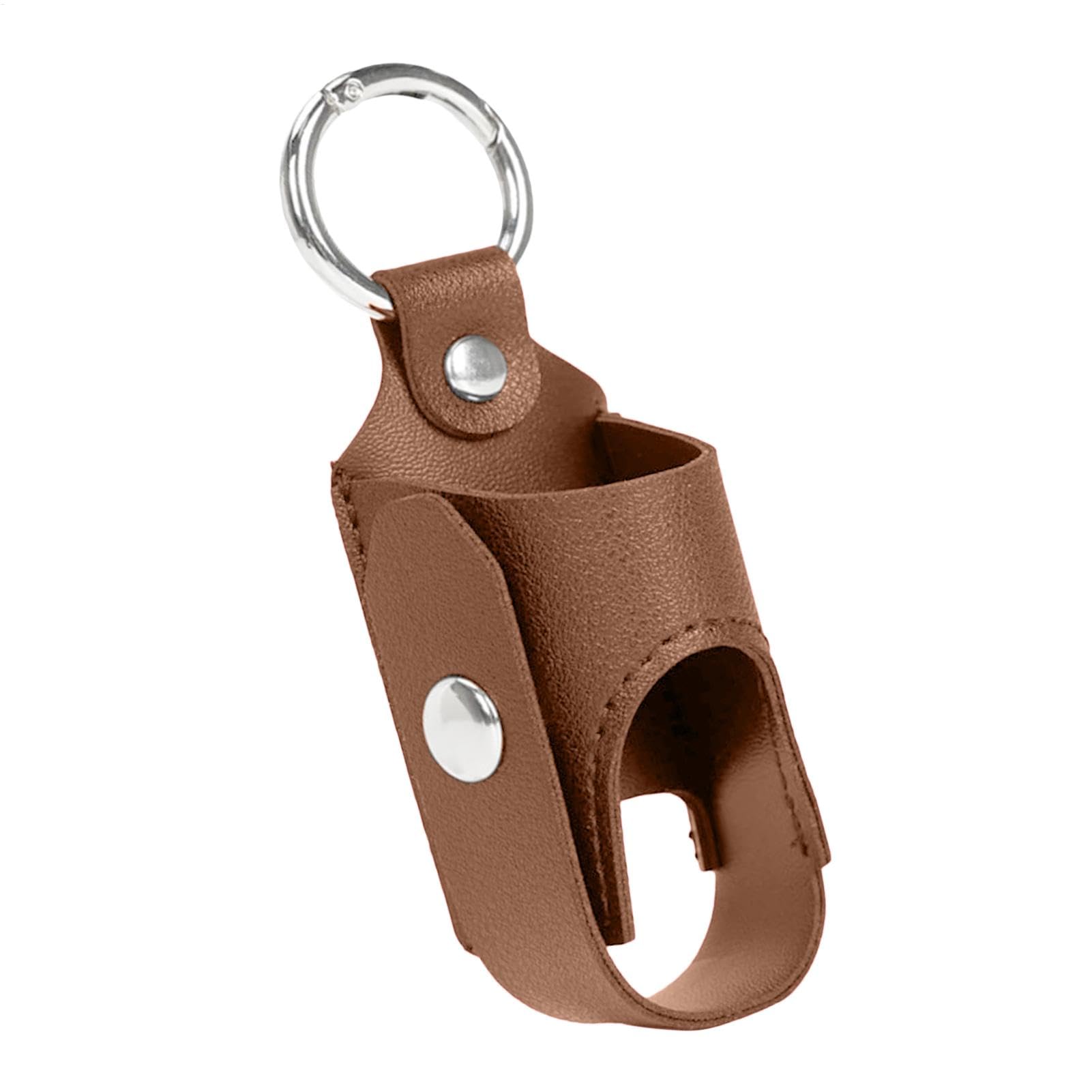 Inhaler Case Keychain Protective PU Leather Case Handy Lightweight Travel