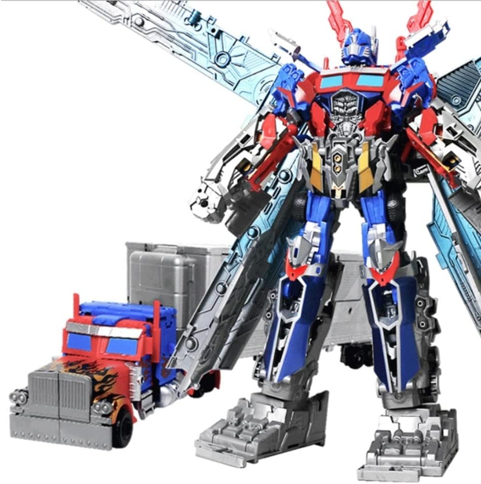 Moobeasch Transformer Toys Autobot Movie Dark of the Moon: Ultimate Optimus Prime Action Figure Car Robot Model KO Version