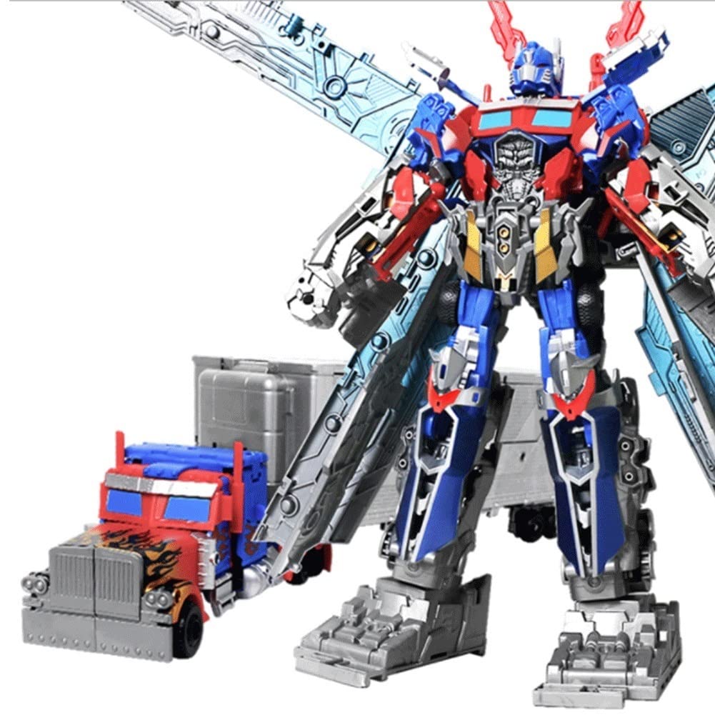 Moobeasch Transformer Toys Autobot Movie Dark of the Moon: Ultimate Optimus Prime Action Figure Car Robot Model KO Version