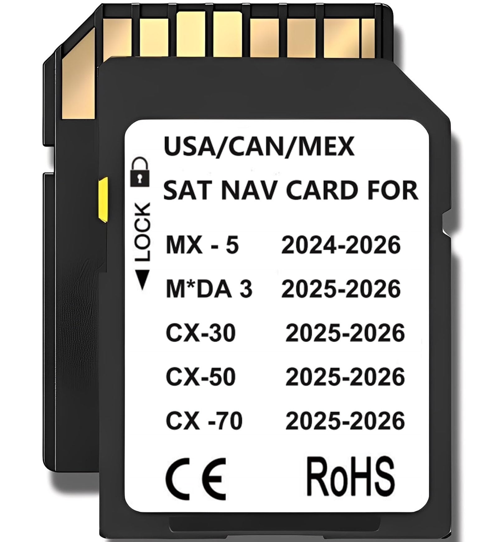 2025 2026 Latest Navigation sd Card Memory KR9D66EZ1B Compatible with 2025 2026 Mazda 3,CX-30, CX-50, CX-50 Hybrid,2025 2026 CX-70, 2024-2026-MX-5,2026 CX-90-image-37