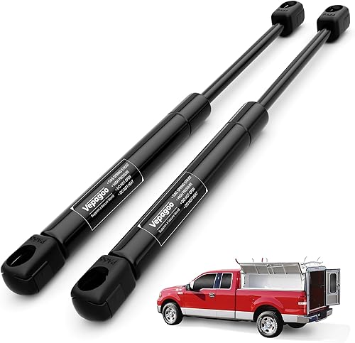 Miniatura 10 de Vepagoo Soporte de elevación de amortiguadores de 12 pulgadas para ventana trasera, caja de herramientas, cubierta de toldo de camión, paquete de 2