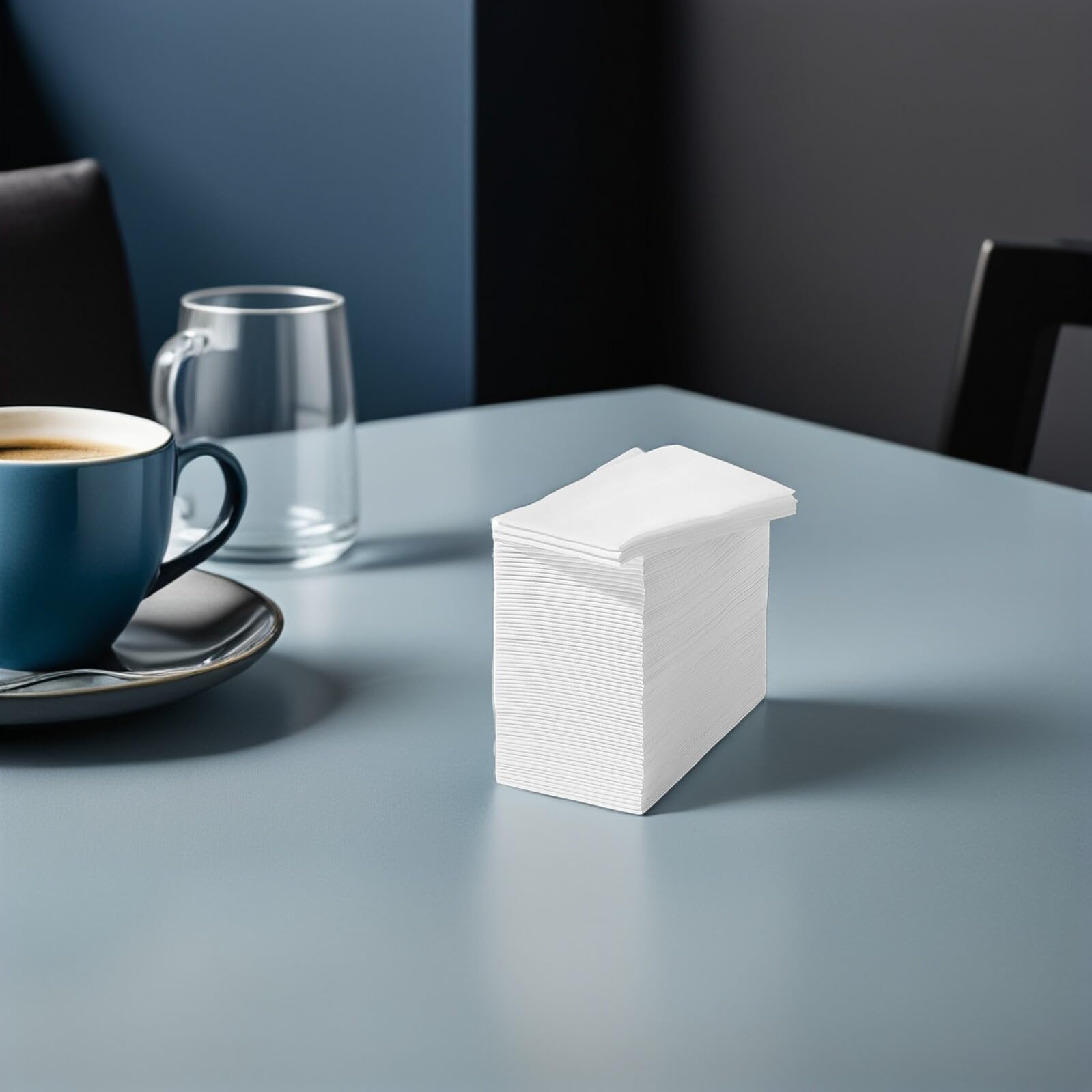 100 Stück Papierservietten 43x30cm Stoff für Partys