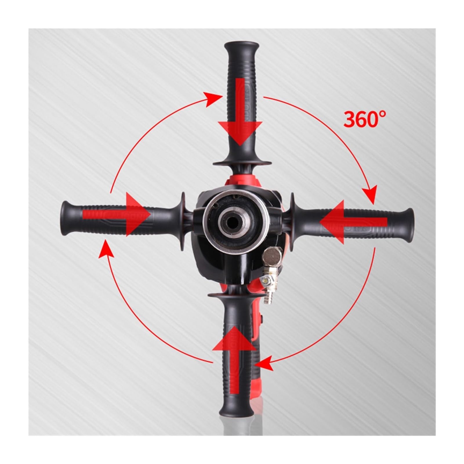 Taladro eléctrico de agua con diamante, 1600 rpm, taladro de torsión de ingeniería, mini taladro manual, herramienta eléctrica, máx. 180 mm Para bricolaje(9120)