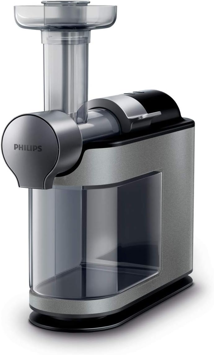 Philips HR1897/34 Micro Masticating Juicer, Avance Collection, Silver