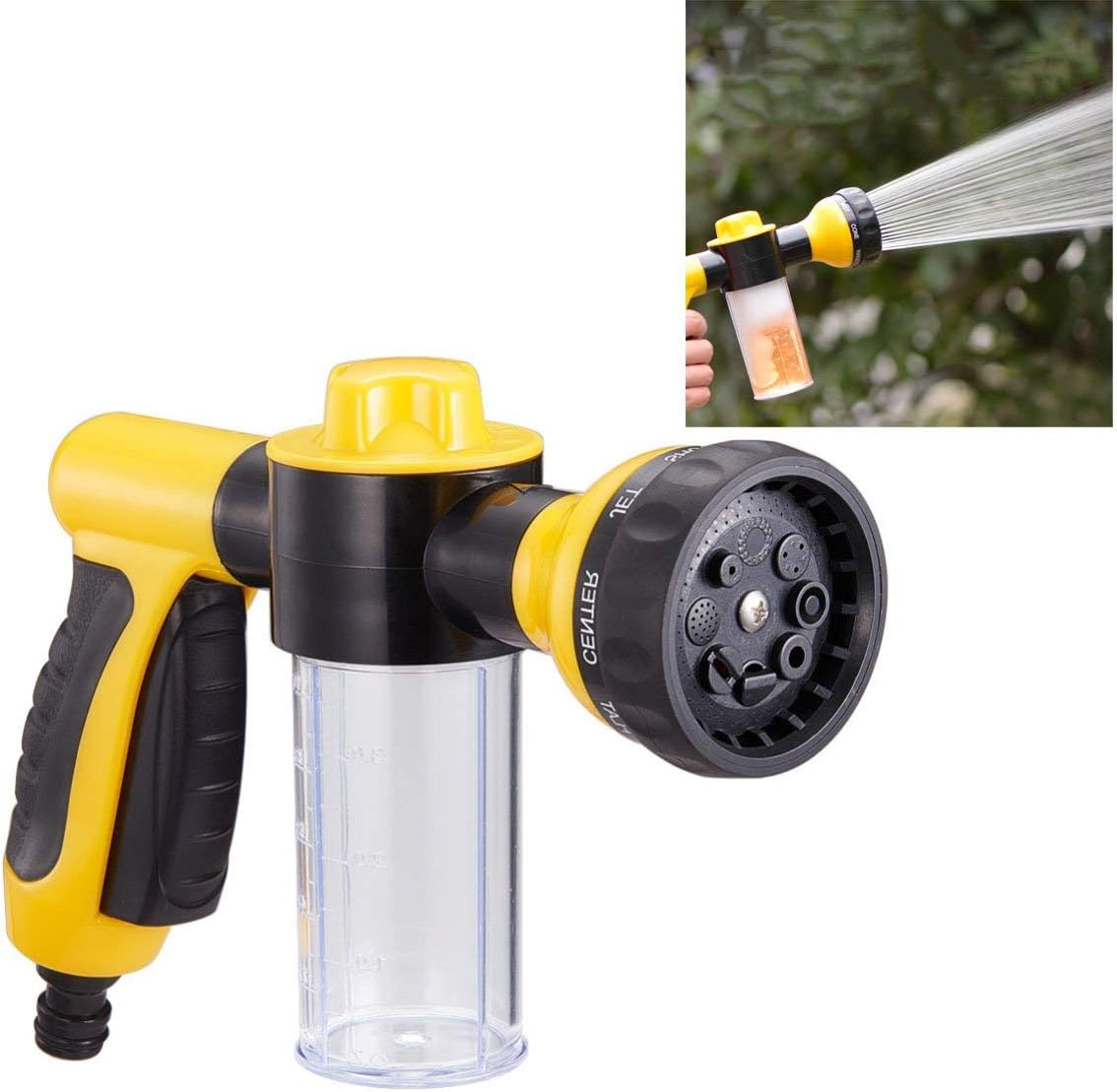 YeBon Multifunction Auto Car Foam Water Gun Car Washer Water Gun Portable high Pressure Car Wash Water Gun Home Car Foam Gun