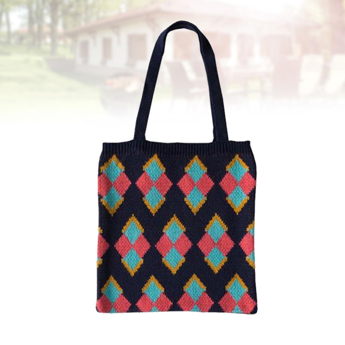 SHERCHPRY 3 Piezas Bolso De Ganchillo Bolso De Hombro De Ganchillo Mochila o Para Las Mujeres Mujer o De Lona o De La Mochila De Las Mujeres os Tejidos Para Las