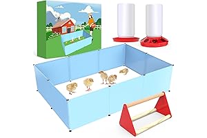 Baby Chicken Supplies: Complete Chicken Brooder Box Kit for Chick Starter Growth