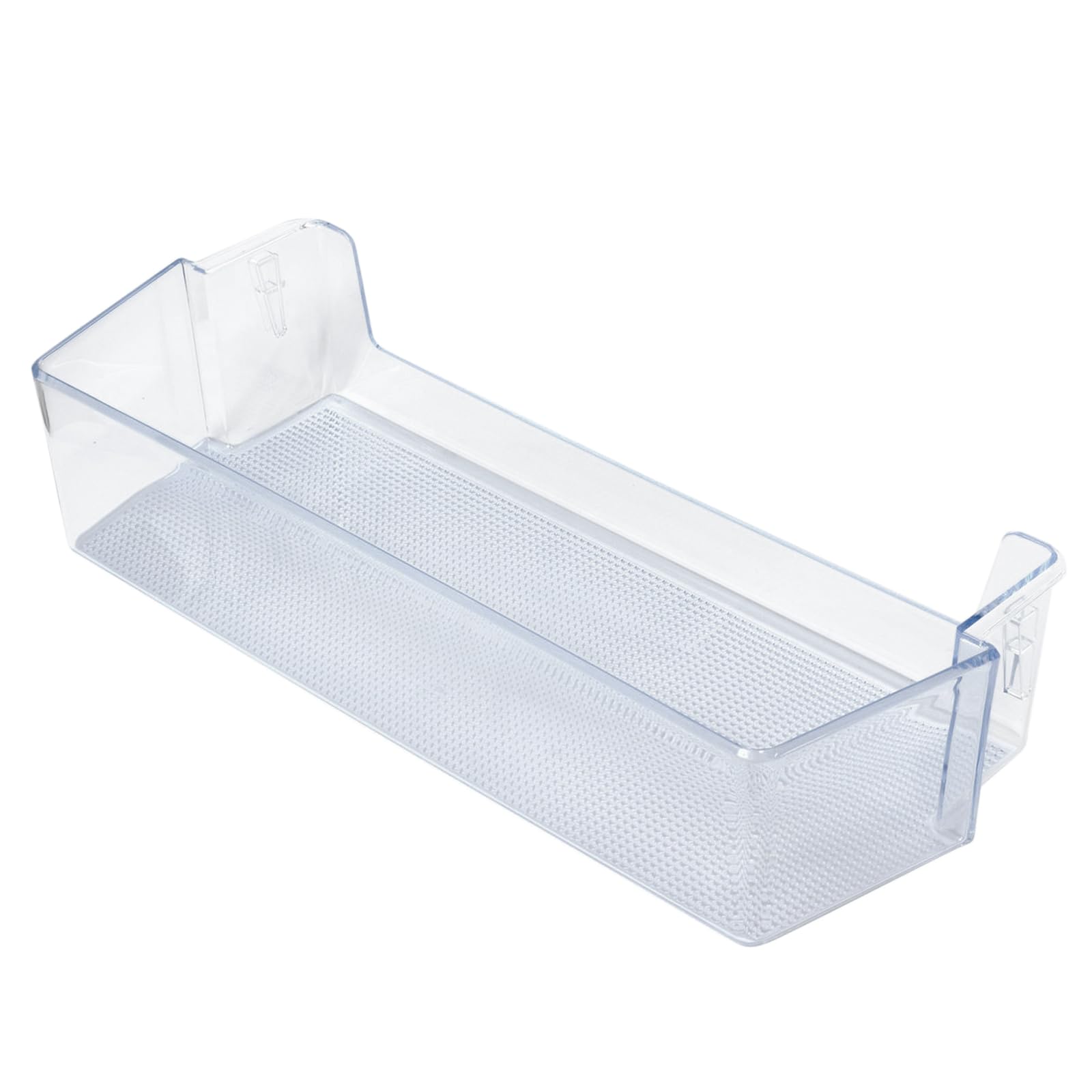 Spares2go Transparent Upper Middle Door Tray Shelf Rack For Kenwood Ksbsdit23 Ksbsdix23 Fridge Freezer