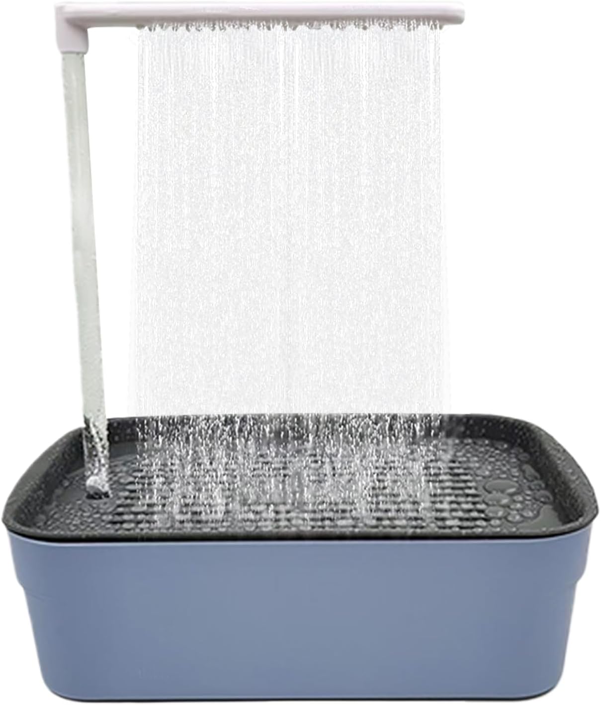 Bird-Bath-Shower - Bird-Bath-Shower Fountain, Grooming Tub Cage Fountain, Design, Easy to Clean, Safe for Pets | Bird-Care for Conures, Lovebirds, African Grey, Cockatiel, Parakeets, Daily