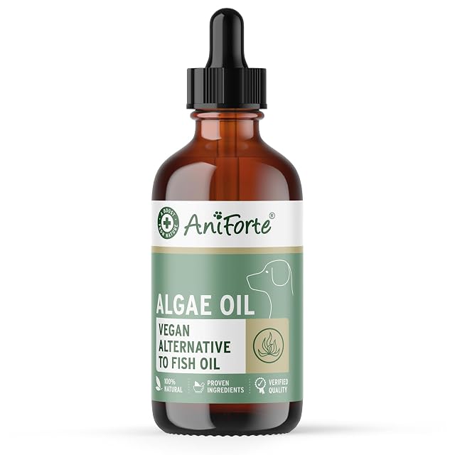 AniForte Aceite de Algas para Perros y Gatos, 50 ml