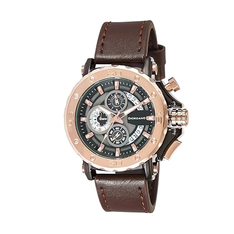 Analog Grey Dial Mens Watch-C1124-02