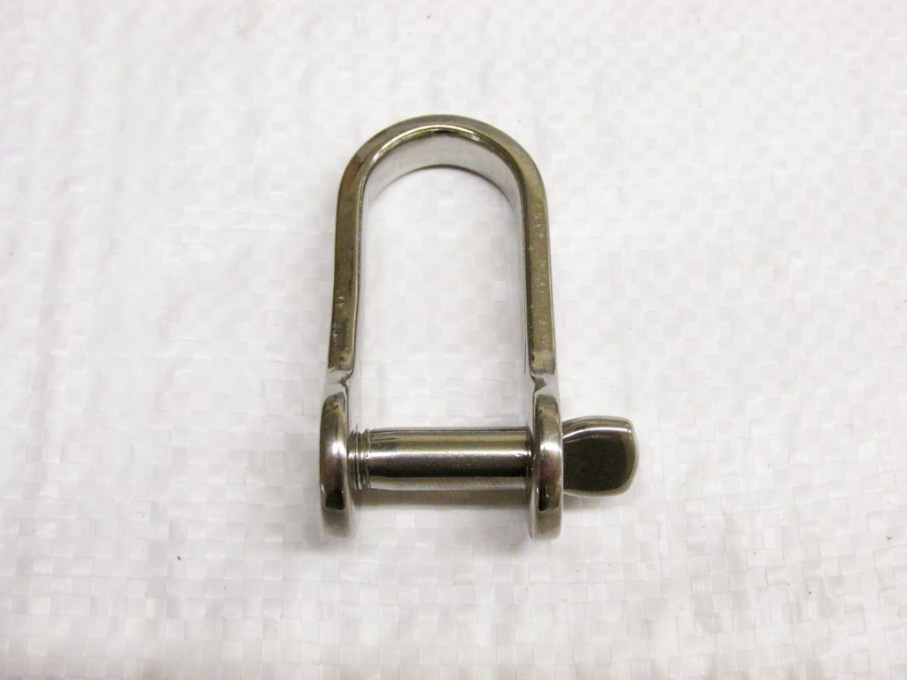 Stainless Steel Strip Dee Shackle 8Mm (D Flat Rigging Marine Rope) 707152586795