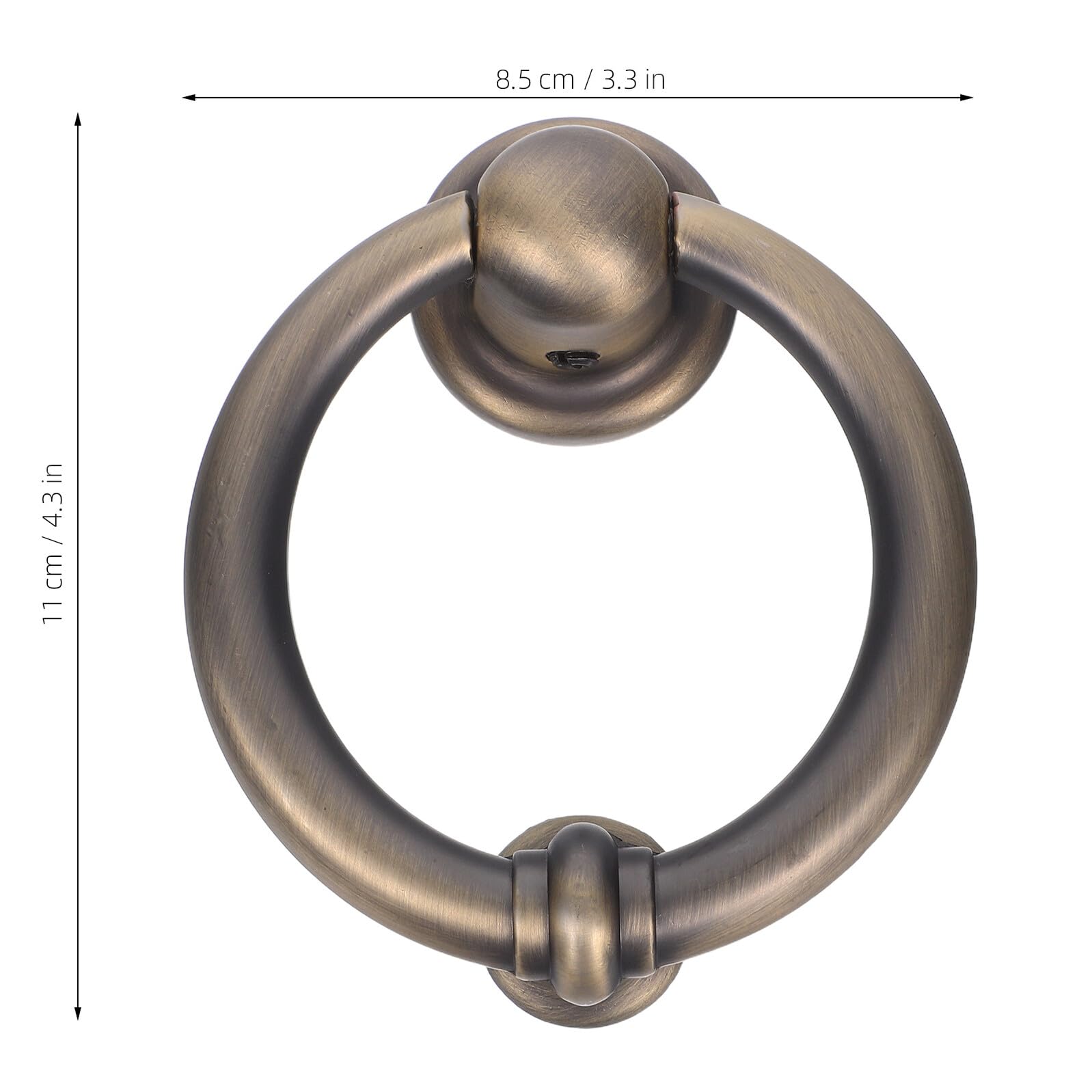 Llamador Puerta Exterior de Aleación de Zinc Diseño Moderno y Sencillo, Aldaba Decorativa para Puerta de Entrada Alta Durabilidad y Fácil Mantenimiento