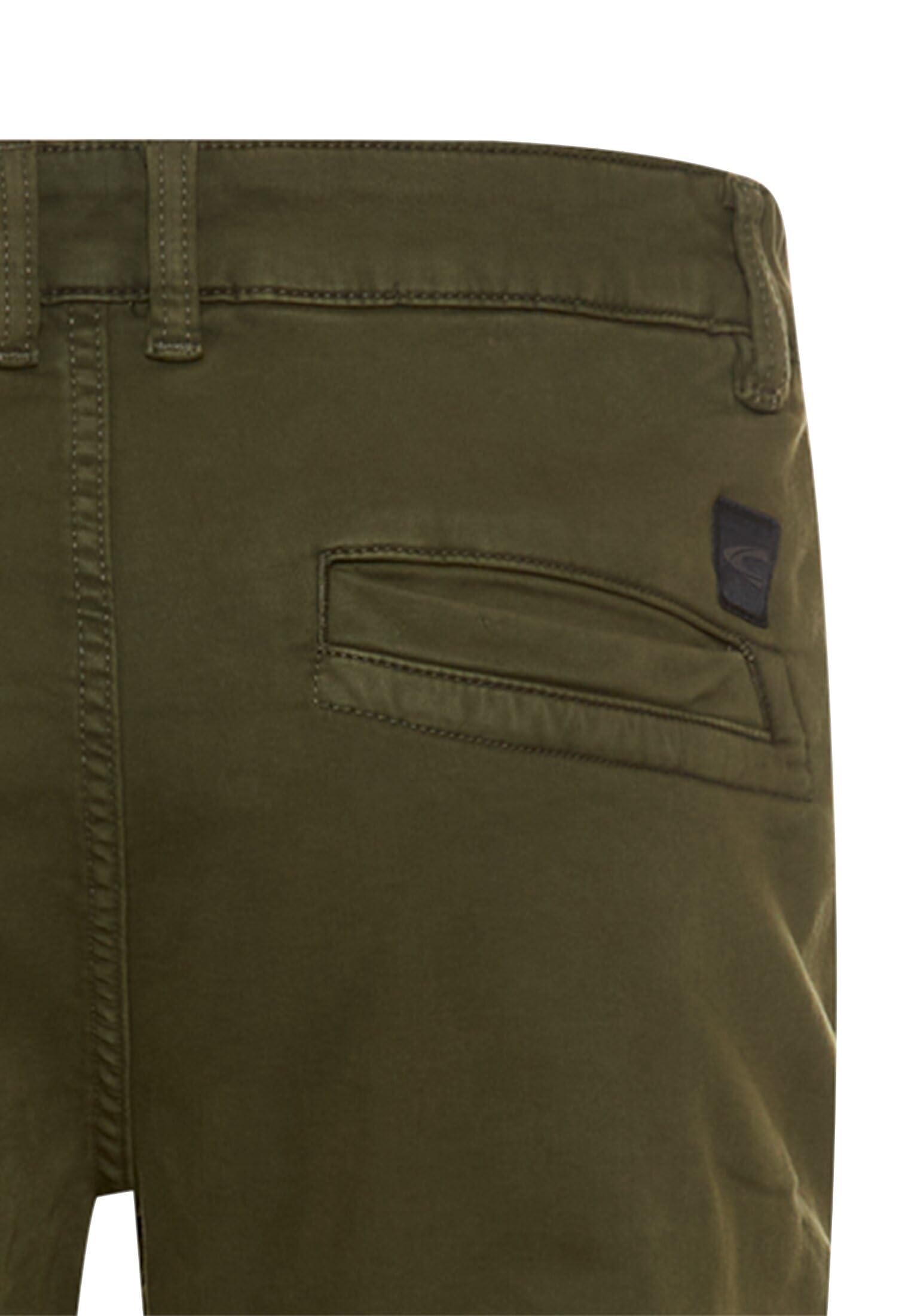 camel active Herren fleXXXactive® Chino Regular Fit aus Baumwollmix Waldgrün – Bild 9