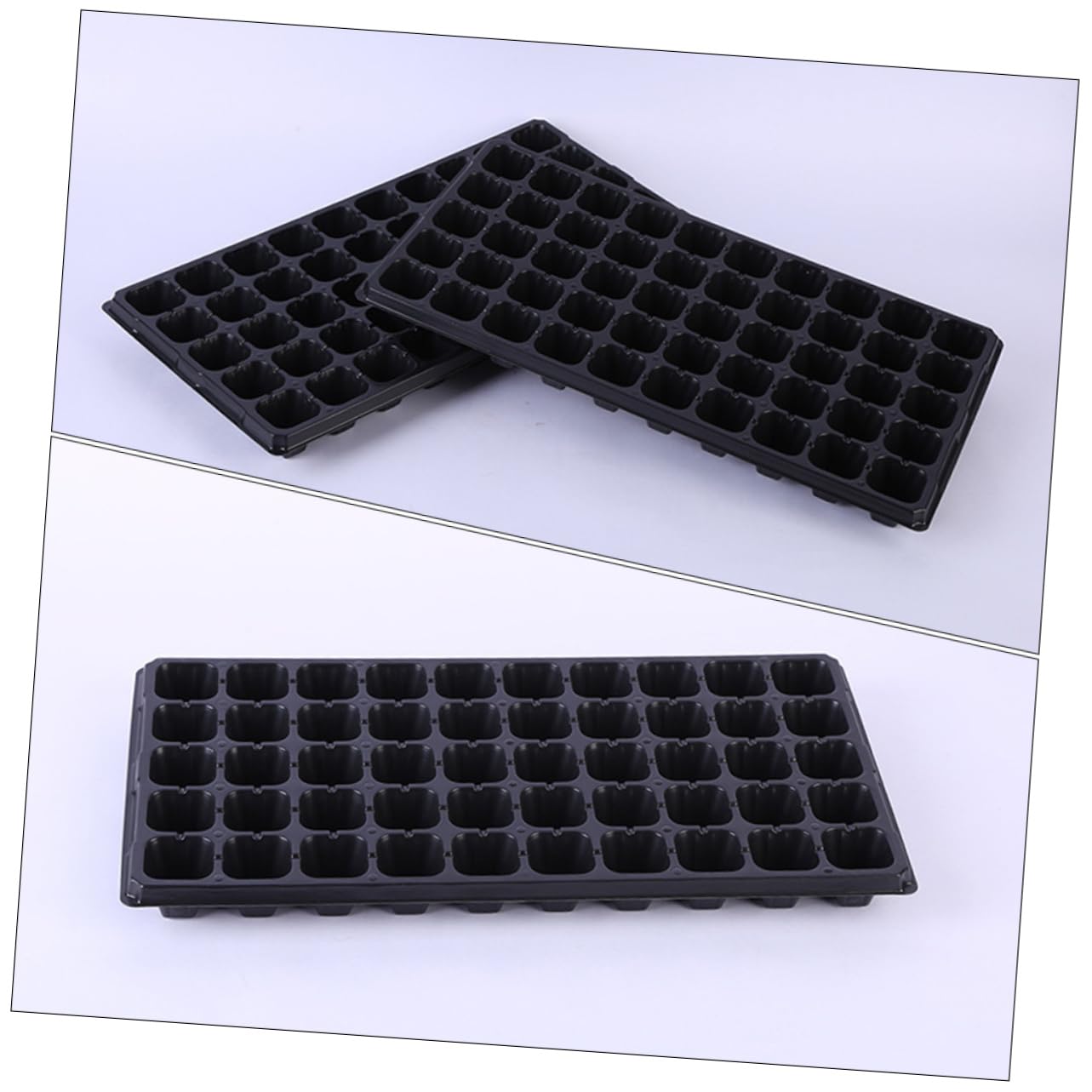 6 Stück-Pack PVC Anzuchtschale mit Mehreren Fächern für Keimung