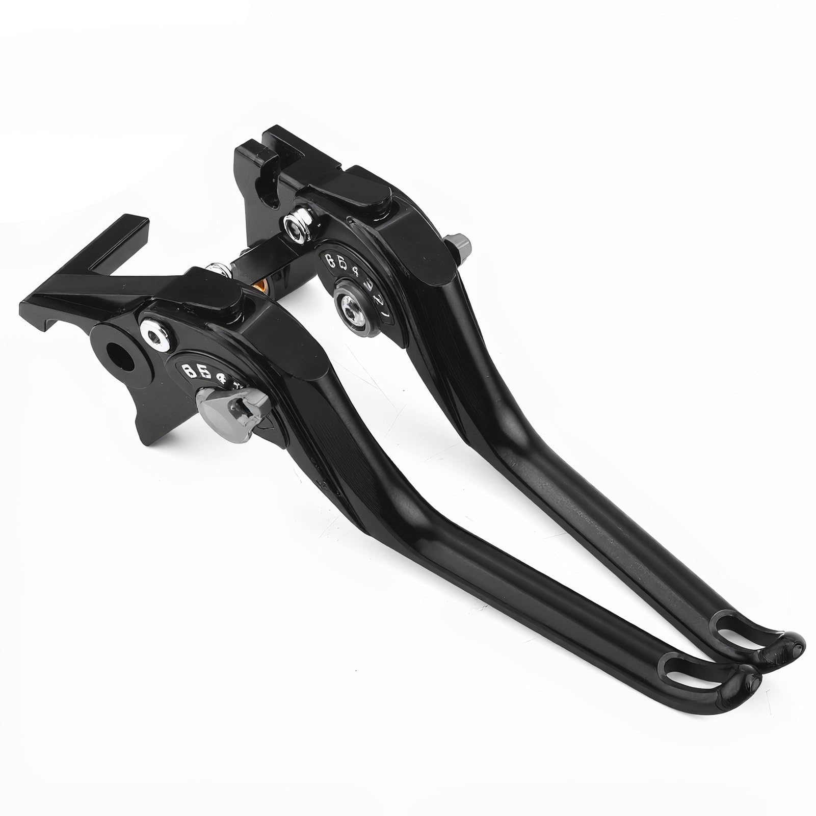 TINGYUS Motorbike Brake Lever for MT07 2025 2026 for Tenere 700 for XSR 900 Motocycle CNC Adjustable Modified Brake Clutch Lever(Dark Grey)